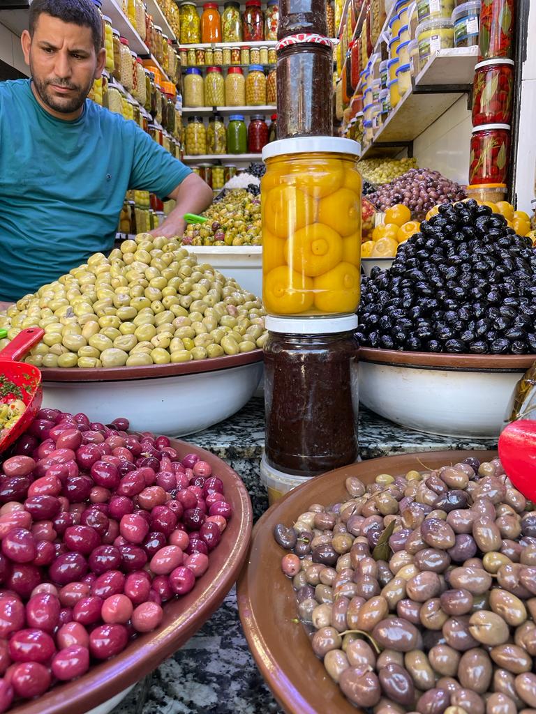 oliivikauppias marrakech